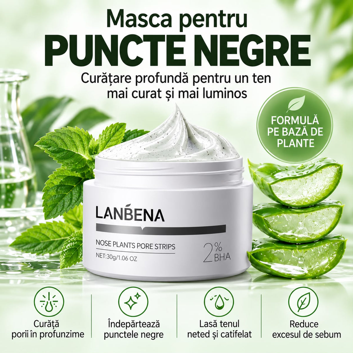 LANBENA Masca Pentru Puncte Negre