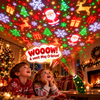 Bradul de Poveste™ Proiector LED cu peste 12 animații colorate 🎄✨